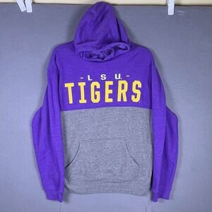 LSU‎ Tigers Purple Captivating  Pullover Hoodie Adult Small